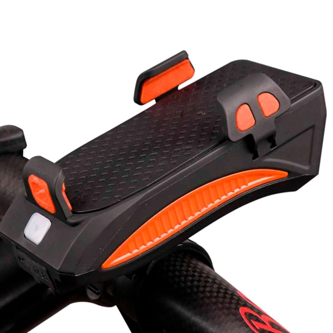 фонарь 4 в 1 на велосипед