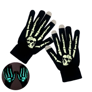 перчатки с костями