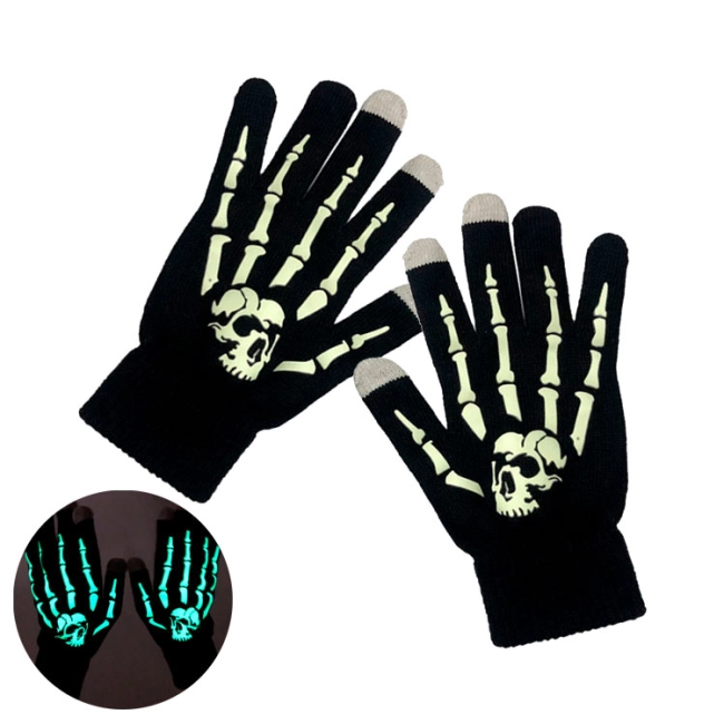 рукавички з кістками