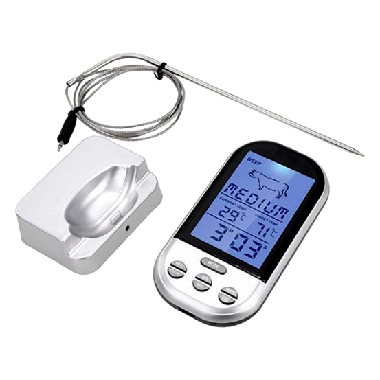 кухонный беспроводной термометр с щупом