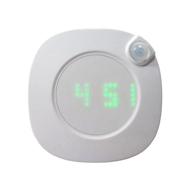 настенные часы с датчиком движения