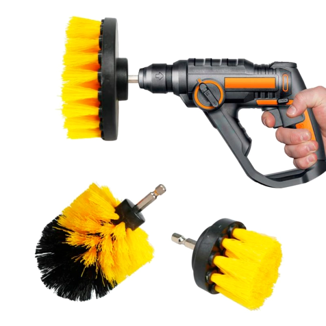 щетки на шуруповерт для чистки