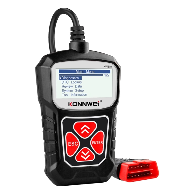 konnwei kw310 obd2 сканер для авто