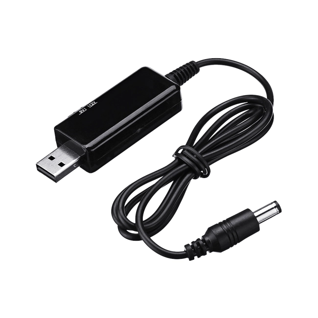 перехідник usb dc 12v