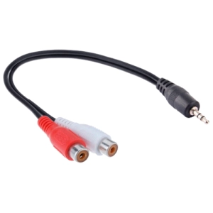 Аудио кабель mini jack 3.5 мм на 2 RCA кабель mini jack 3.5 на 2 rca