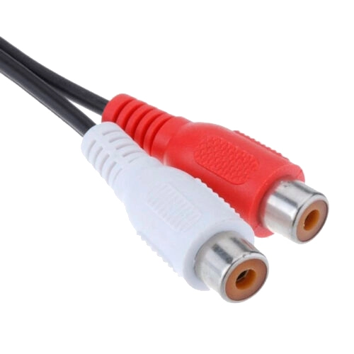 кабель mini jack 3.5 2 x rca