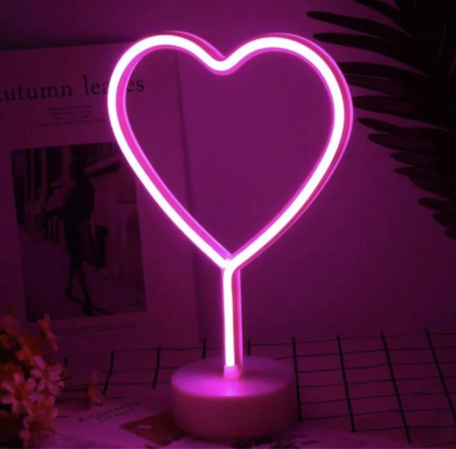 неоновий нічник