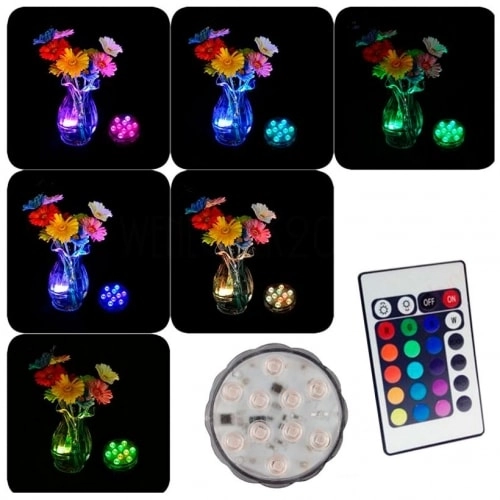 водонепроницаемый светильник с пультами