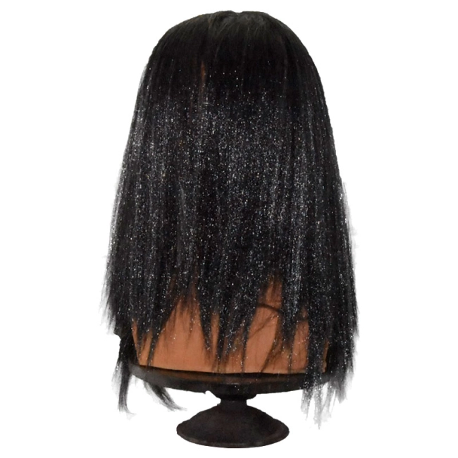 маска ведьма с волосами