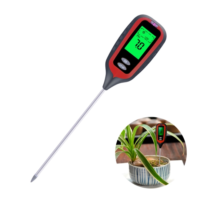 вимірник кислотності грунту 4 в 1