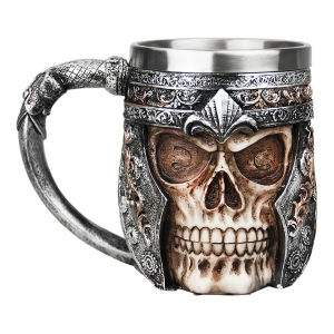 кружка череп