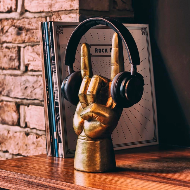 держатель для наушников рука