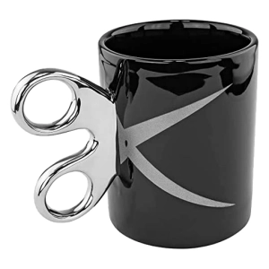 Кружка для парикмахера с ручкой ножницами кружка для парикмахера