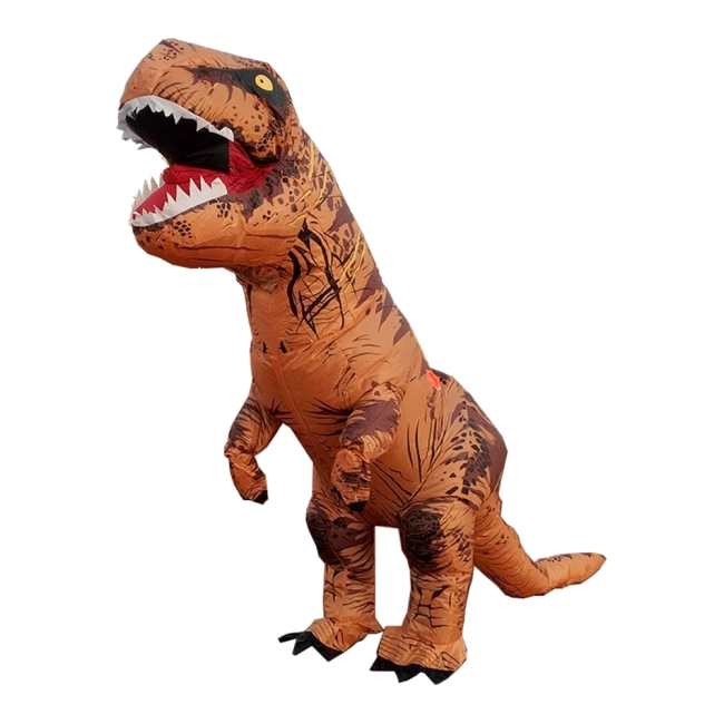 костюм динозавра t rex надувной
