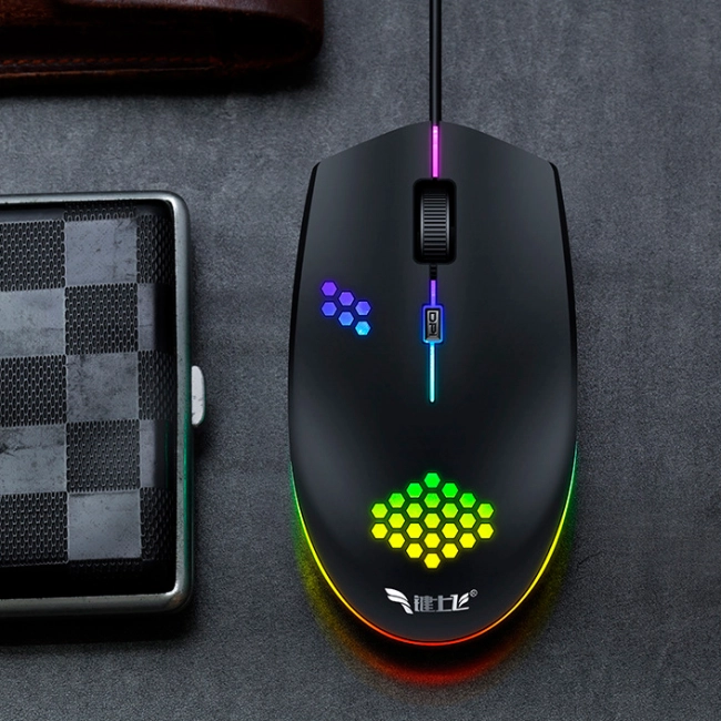 компьютерная мышь с подсветкой