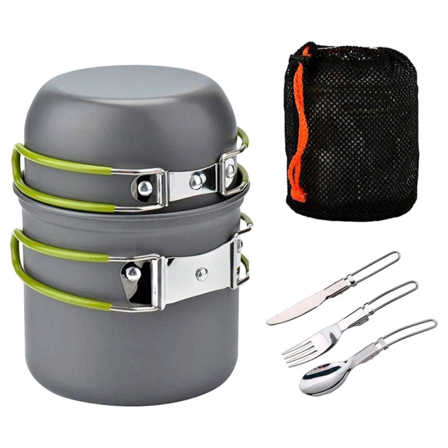 похідний набір посуду