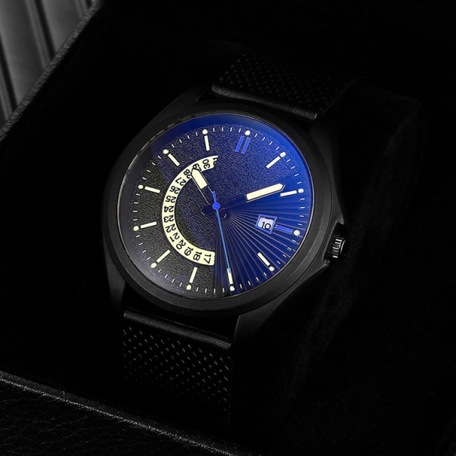 мужские наручные часы с календарем