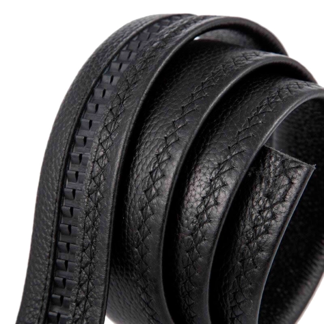 ремень с автоматической пряжкой кожаный