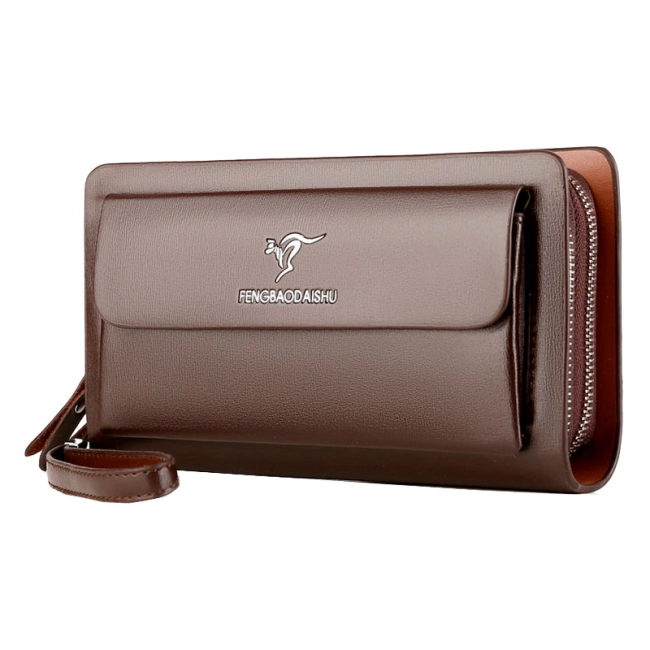 мужской клатч на молнии