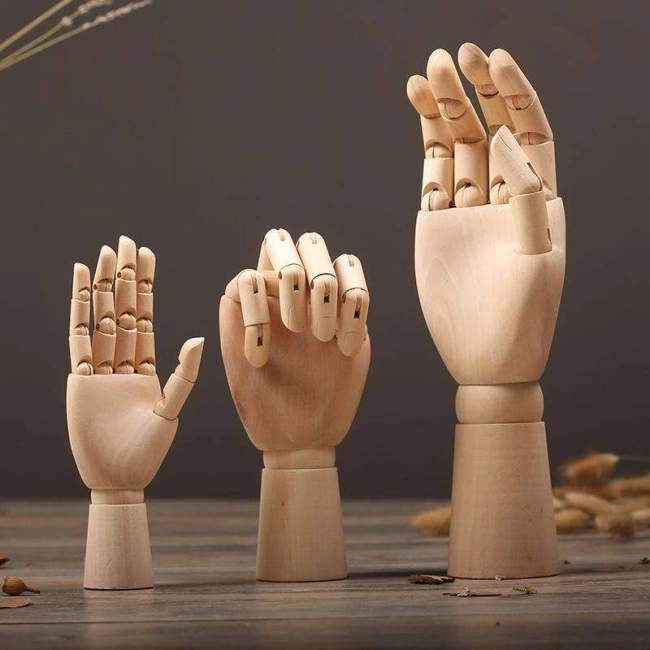 модель руки для малювання