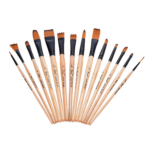 акварельный набор кисточек