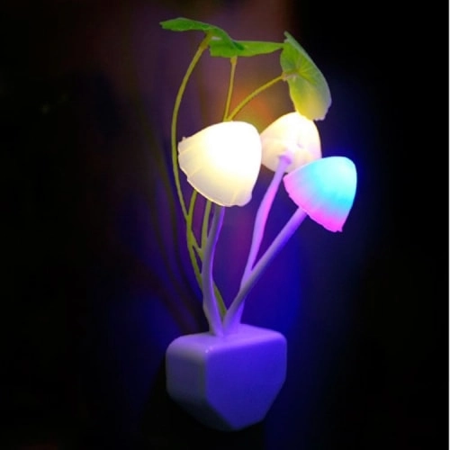 светильник с грибами