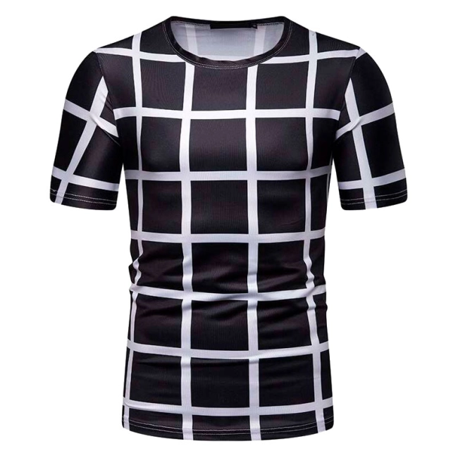 мужская футболка с короткими рукавами