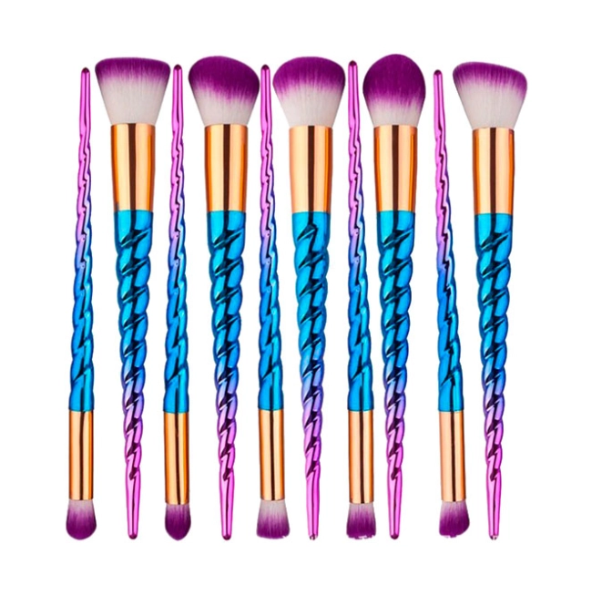 кисти для макияжа 10 шт