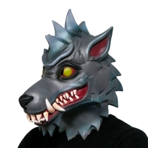 Латексна маска вовк на голову маска вовк