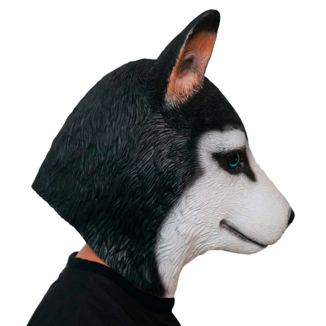 маска собаки хаски