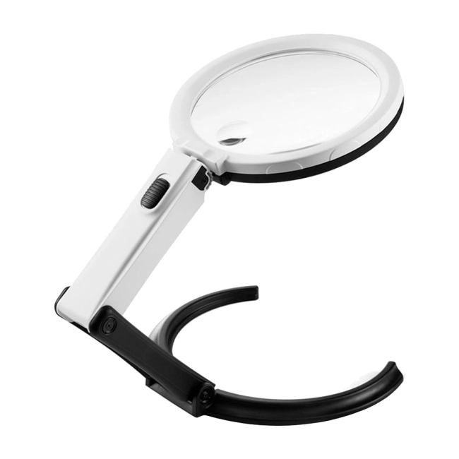 настольная светодиодная лупа