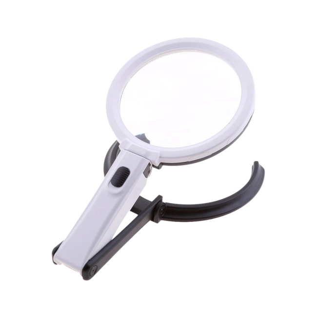 складная led лупа