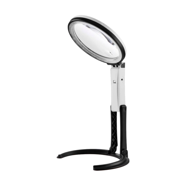 складная лупа с led подсветкой
