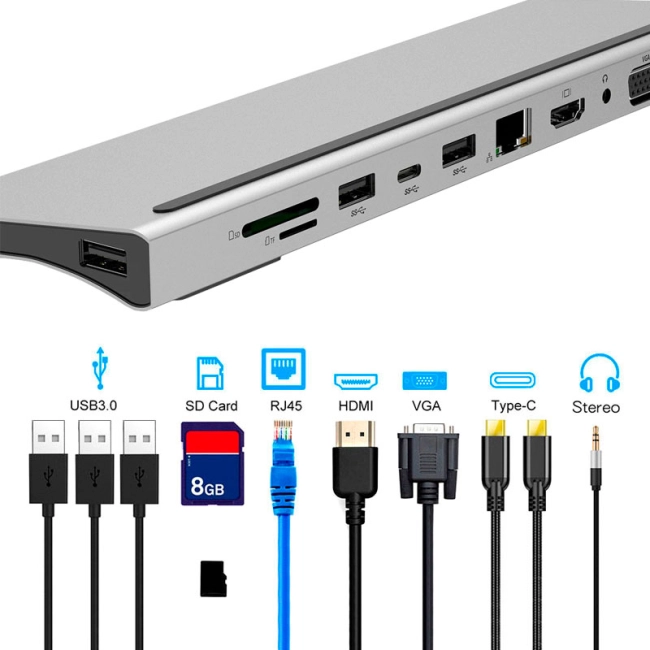 хаб-підставка для ноутбука