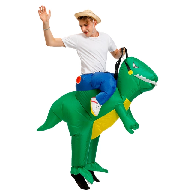 костюм наездника на динозавре
