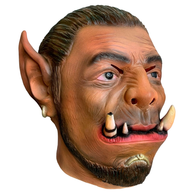 латексная маска орка