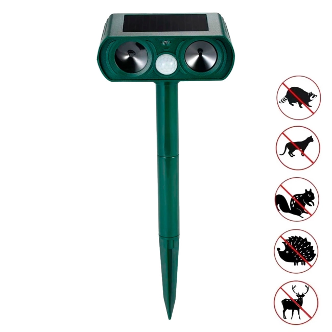 ультразвуковой отпугиватель с солнечной батареей