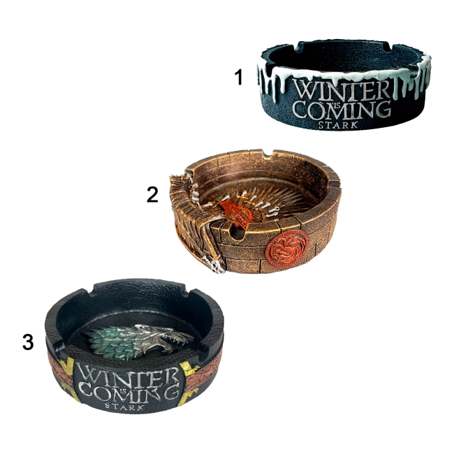 кругла попільничка