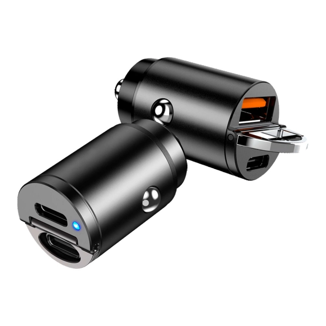 автомобильная зарядка usb-type c