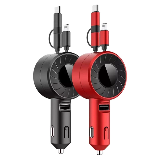 зарядний автомобільний пристрій 3 в 1