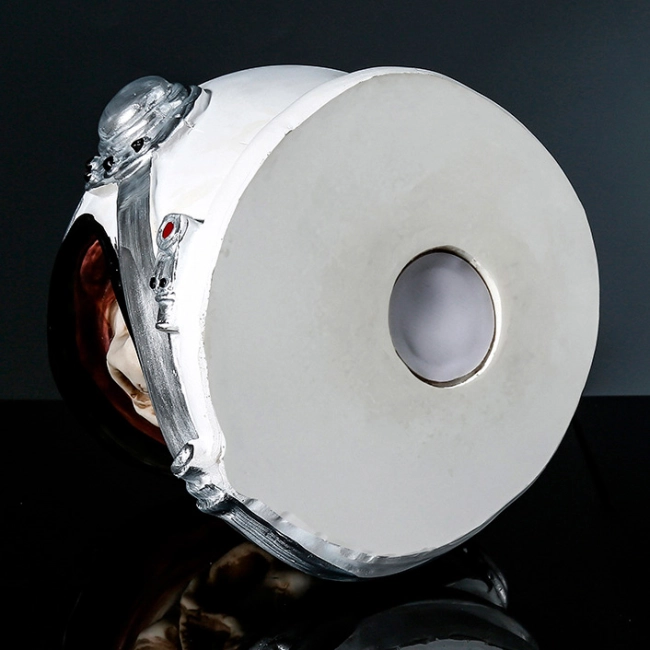 копилка для денег череп