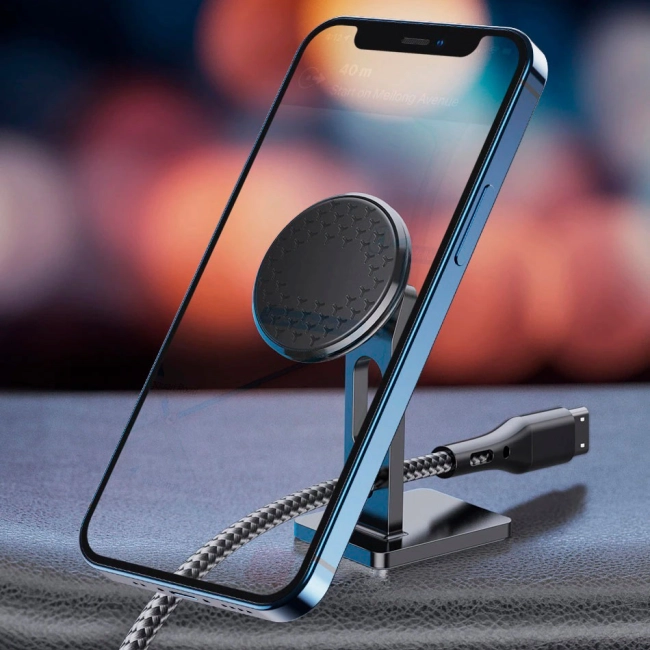 тримач смартфона на магніті в автомобіль