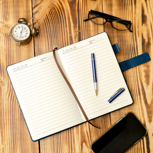 подарочный блокнот и ручка