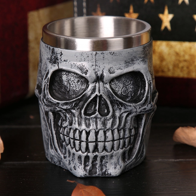 чашка скелет