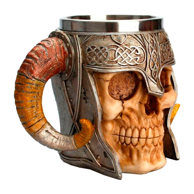 кухоль череп вікінга