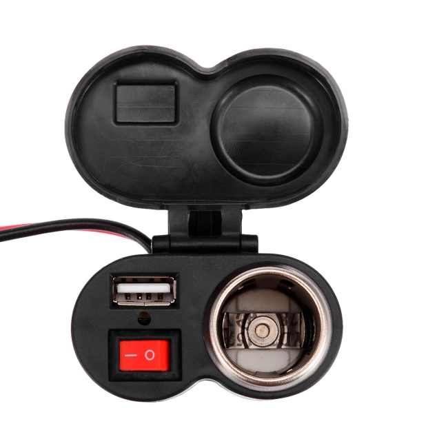 прикуриватель на руль мотоцикла