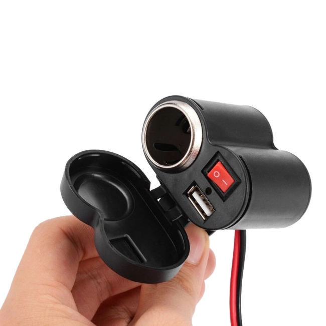 прикуриватель для мотоцикла с usb