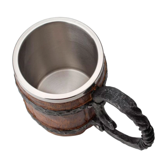 кружка бочка из дерева