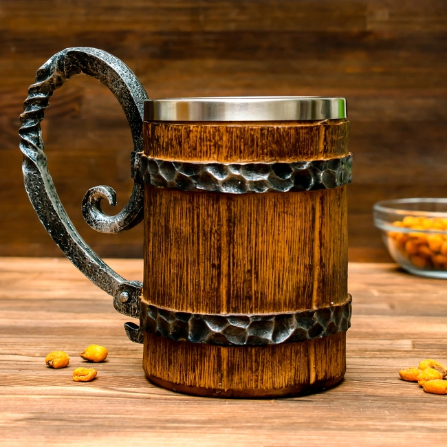 кружка бочка для пива