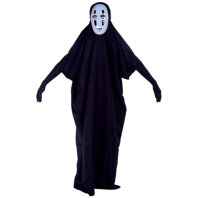 костюм безликого віднесені привидами